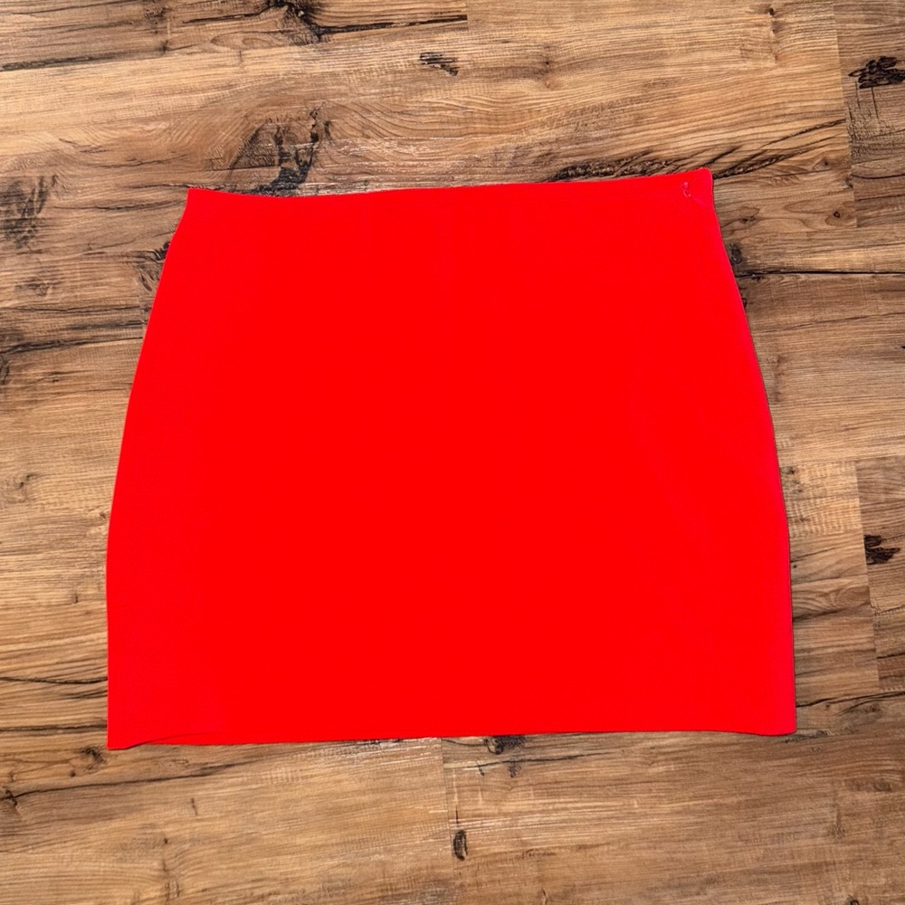 ZARA Red Women's Mini Skirt